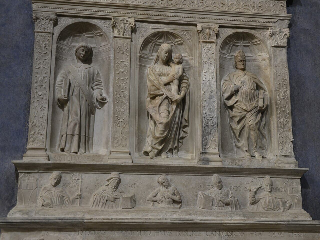 Façade du Duomo de Côme